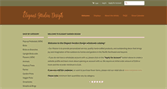 Desktop Screenshot of elegantgardendesign.net